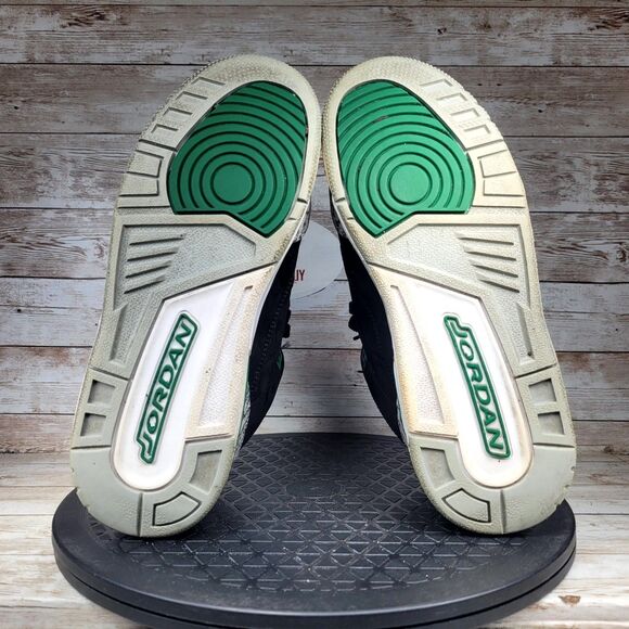 Jordan 3 Retro Pure Money Sneakers Kid's Size 5.5Y Black Low-Top Athletic Shoes - Picture 8 of 11